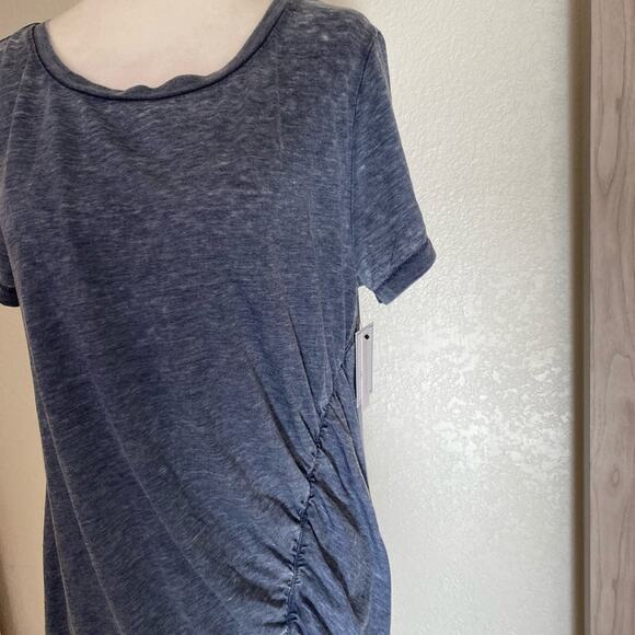 NWT Susina medium ruched burnout tee - Picture 3 of 6